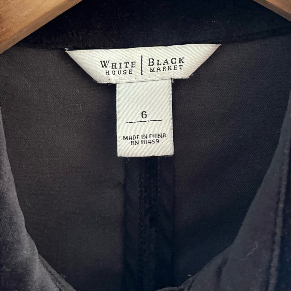 White House Black Market Dark Velvet Blazer - Picture 8 of 9